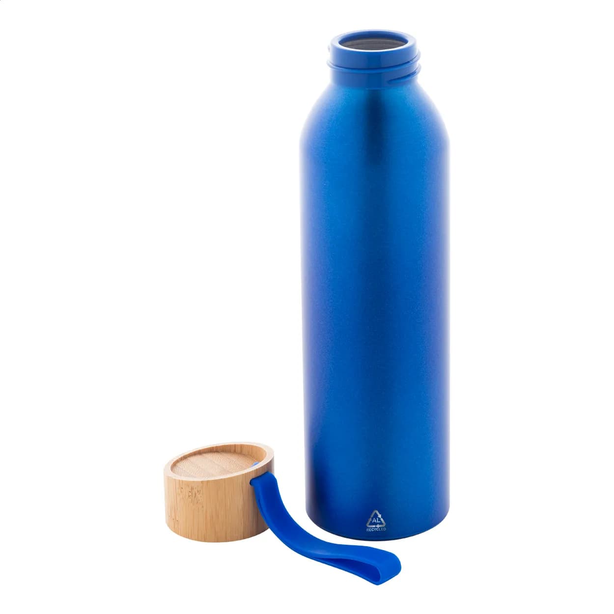 Flasche aus recyceltem Aluminium - Ralusip Plus - blau (-06)