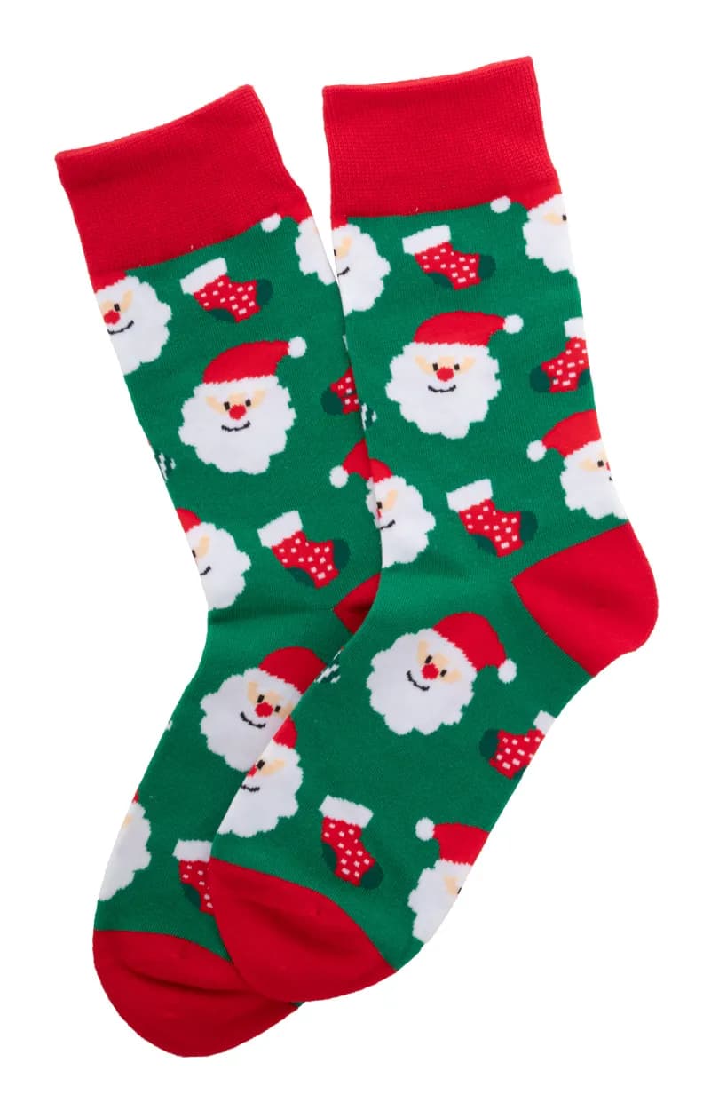 Weihnachts-Socken - Sokkex - grün (-07)