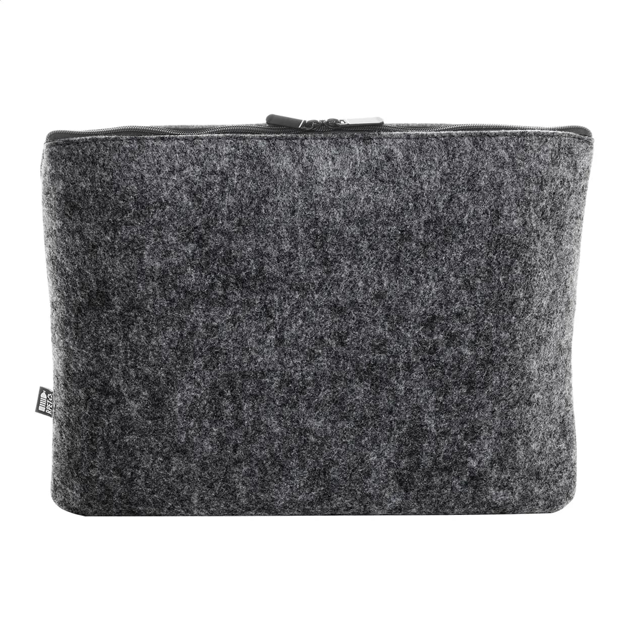 RPET-Filz-Laptoptasche - Refelt Comp - dunkelgrau (-80)