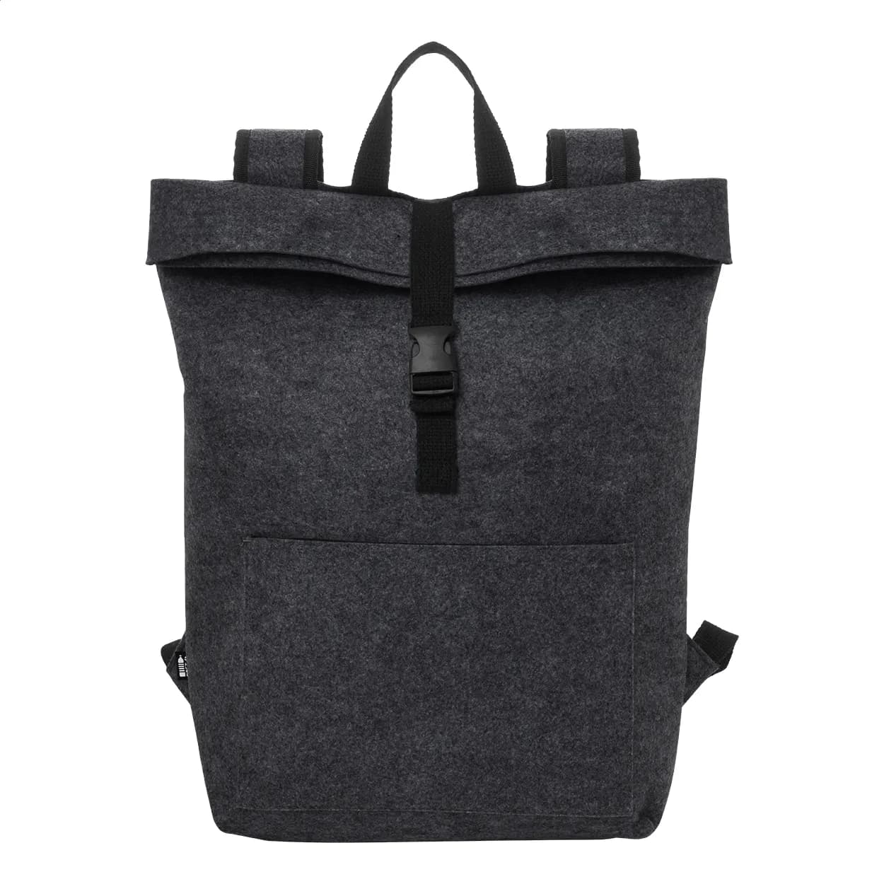 RPET-Filz-Rucksack - Refelt Roll - dunkelgrau (-80)