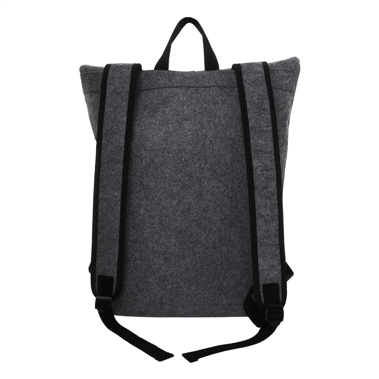 RPET-Filz-Rucksack - Refelt Roll - dunkelgrau (-80)