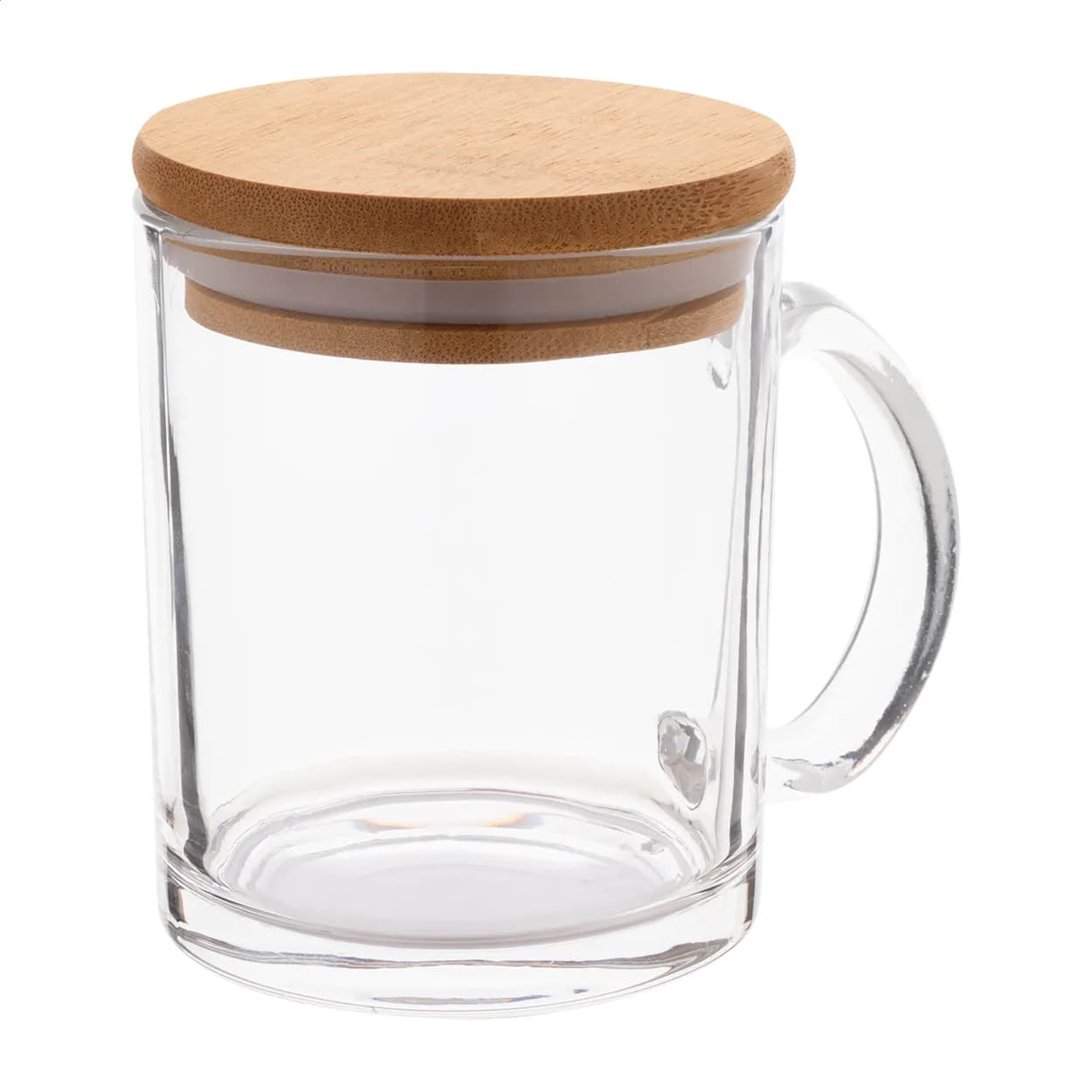 Tasse aus recyceltem Glas - Strobba - transparent