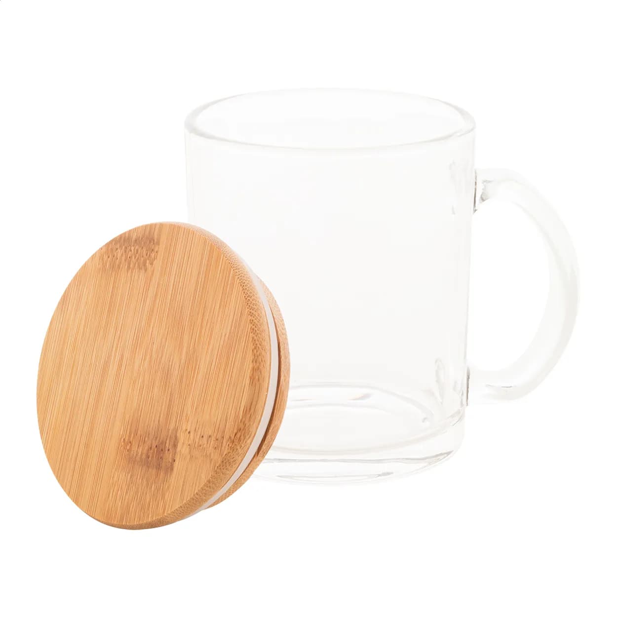 Tasse aus recyceltem Glas - Strobba - transparent