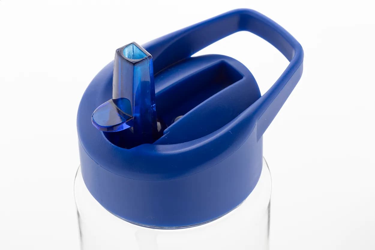 RPET Trinkflasche - Fitty - blau (-06)