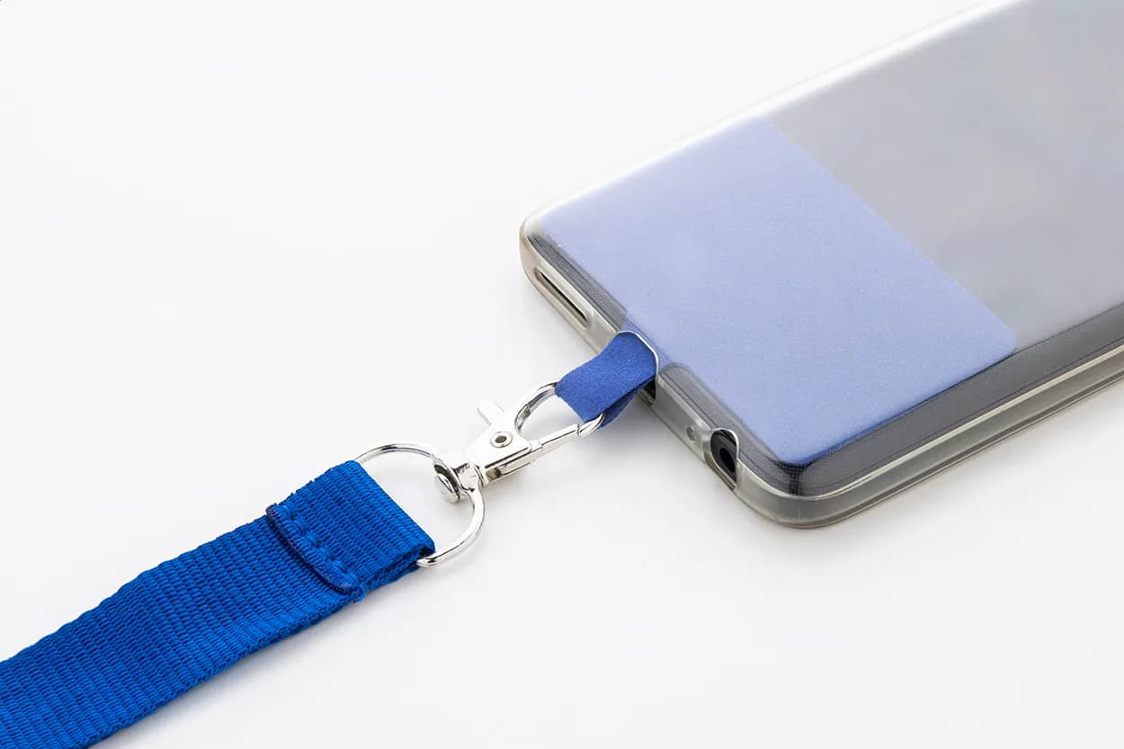 RPET-Handyhalter-Lanyard - Revent Call - blau (-06)