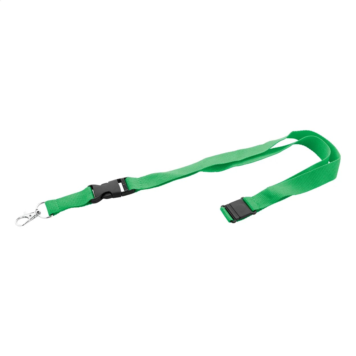 Lanyard aus RPET - Revent Plus - grün (-07)