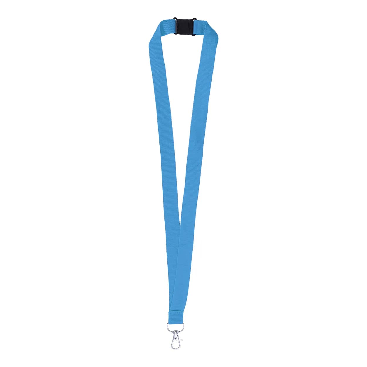 Lanyard aus RPET - Revent - hellblau (-06V)