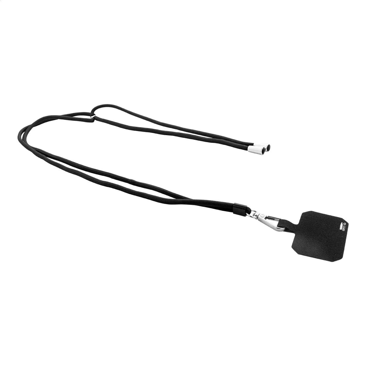 RPET-Handyhalter-Lanyard - Corphon - schwarz (-10)