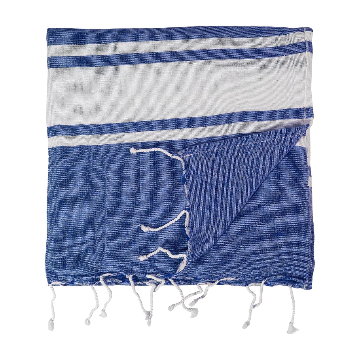 Strandtuch und Turnbeutel aus recycelter Baumwolle - Tortuga - dunkelblau (-06A)