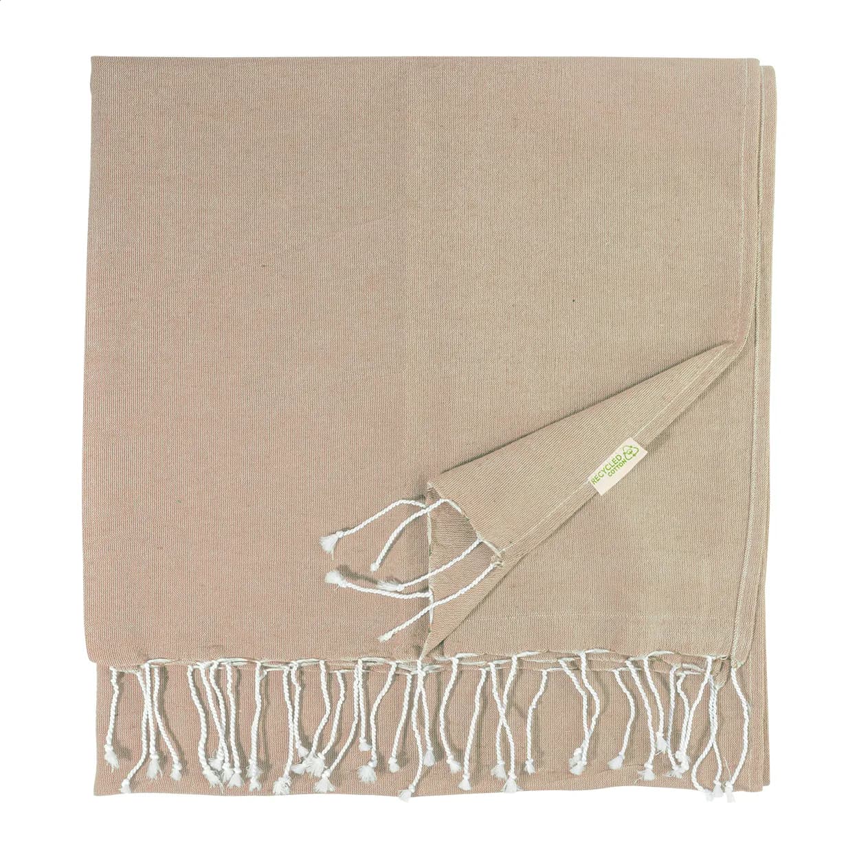 Strandtuch aus recycelter Baumwolle - Aruba - natur (-00)