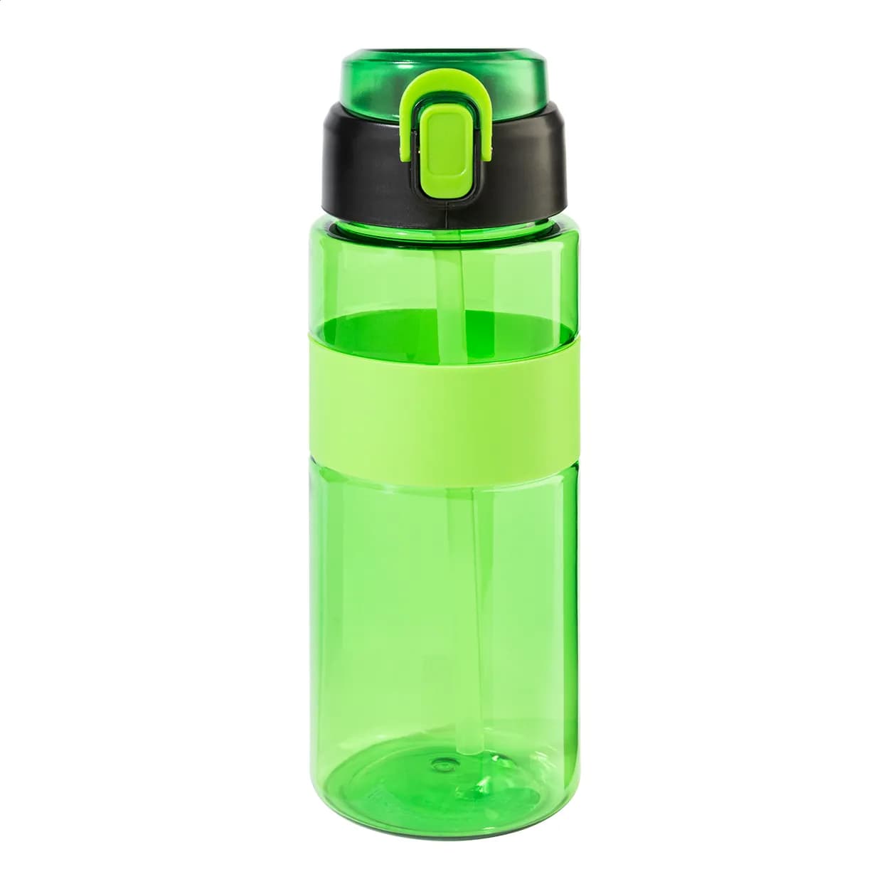 RPET Trinkflasche - Fitgrip - grün (-07)