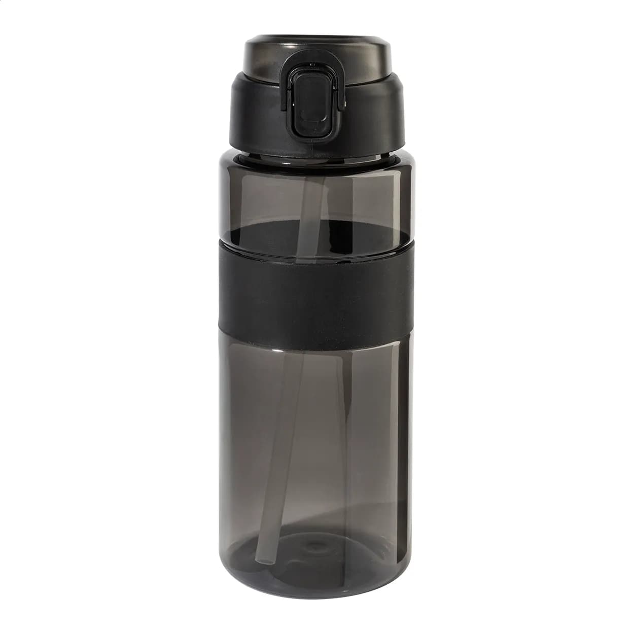 RPET Trinkflasche - Fitgrip - schwarz (-10)