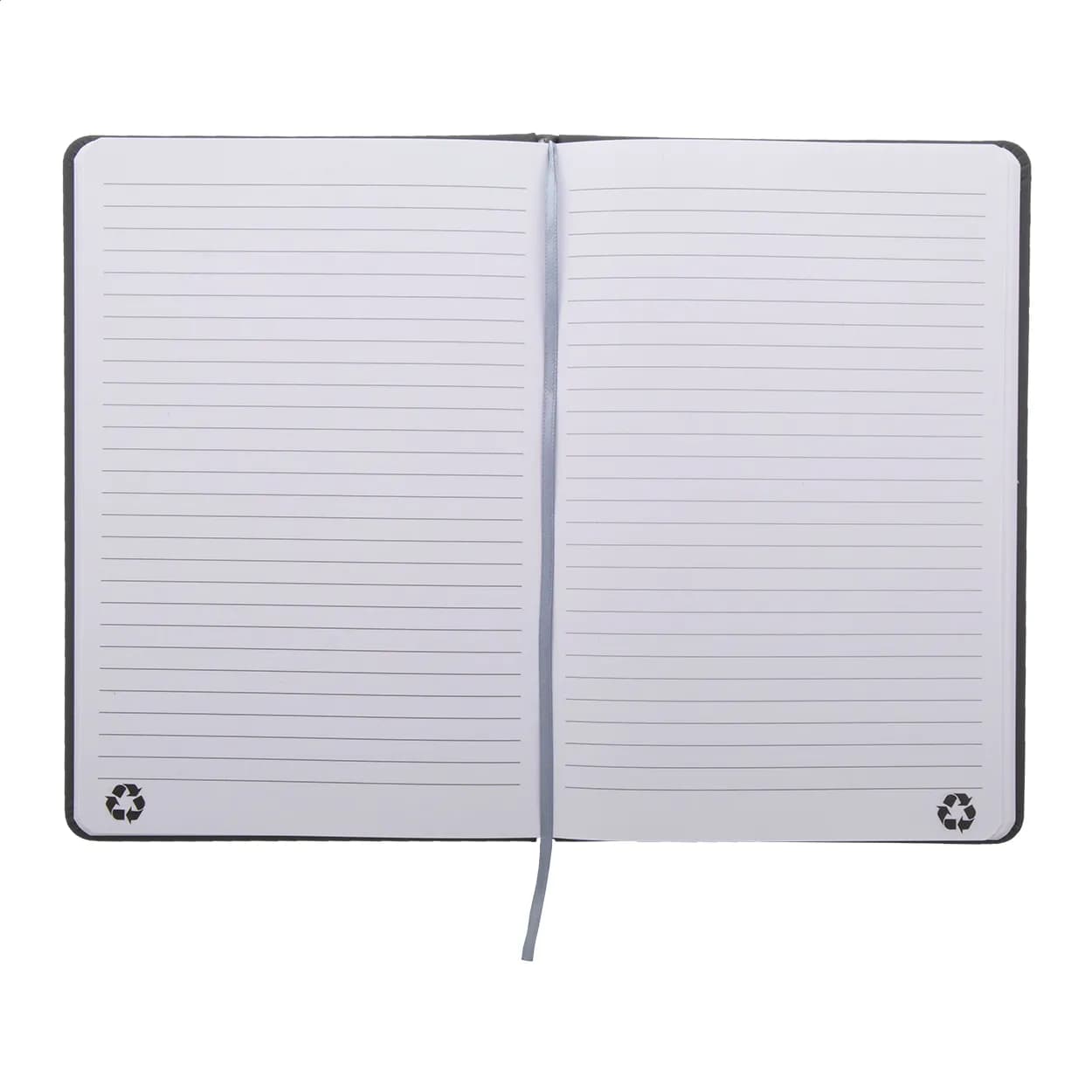 RPU Notizbuch - Repuk Line A5 - grau (-77)