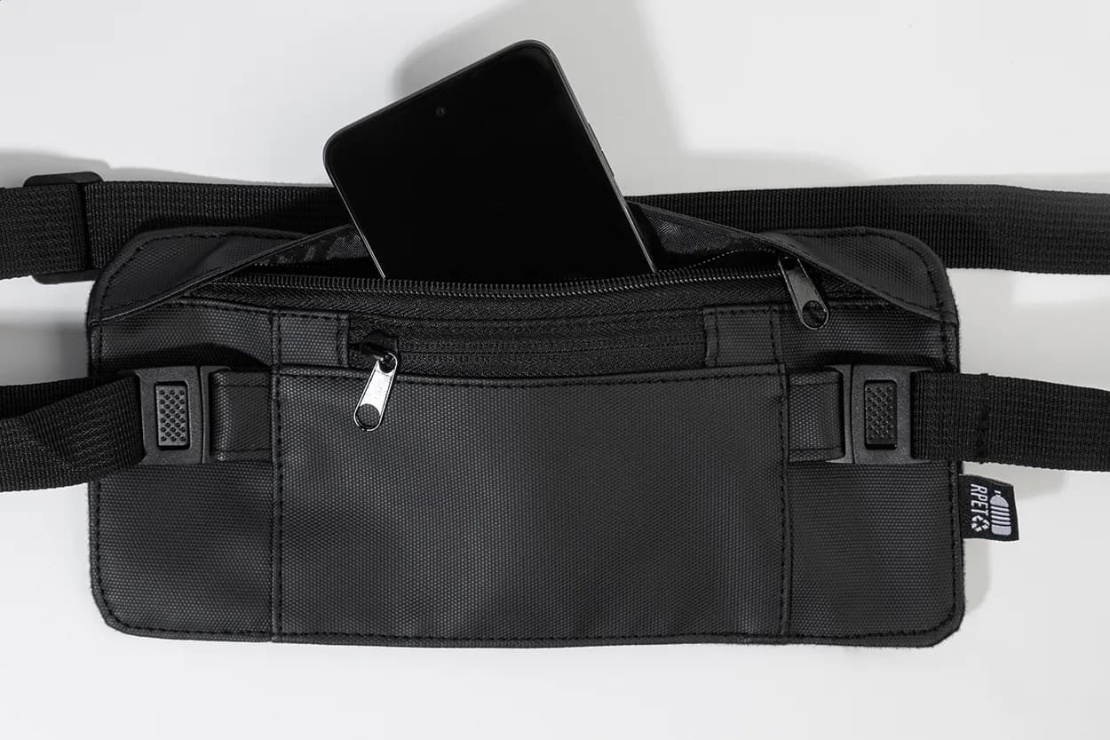 RPET-Gürteltasche - Hippu - schwarz (-10)