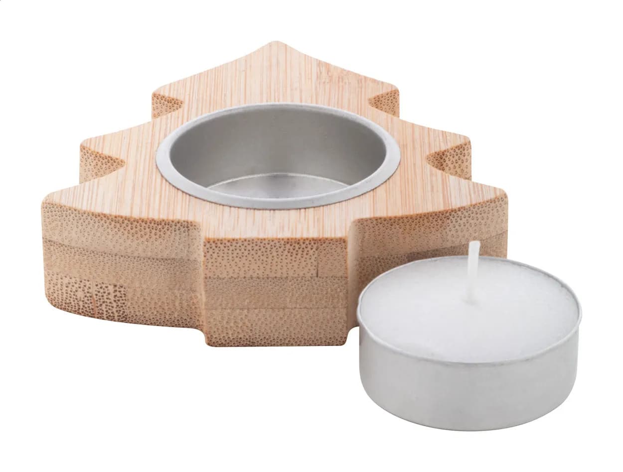 Weihnachtskerze, Stern - Rognan - natur (-C)