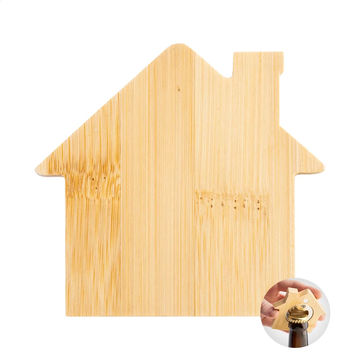 Kühlschrankmagnet mit Flaschenöffner - CasaPivo - natur