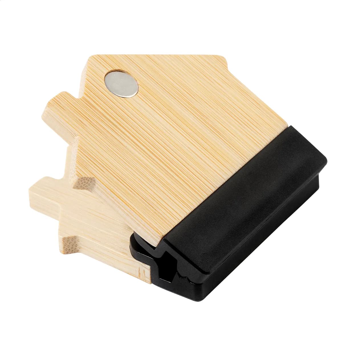 Kühlschrankmagnet mit Notizklammer - CasaClip - natur