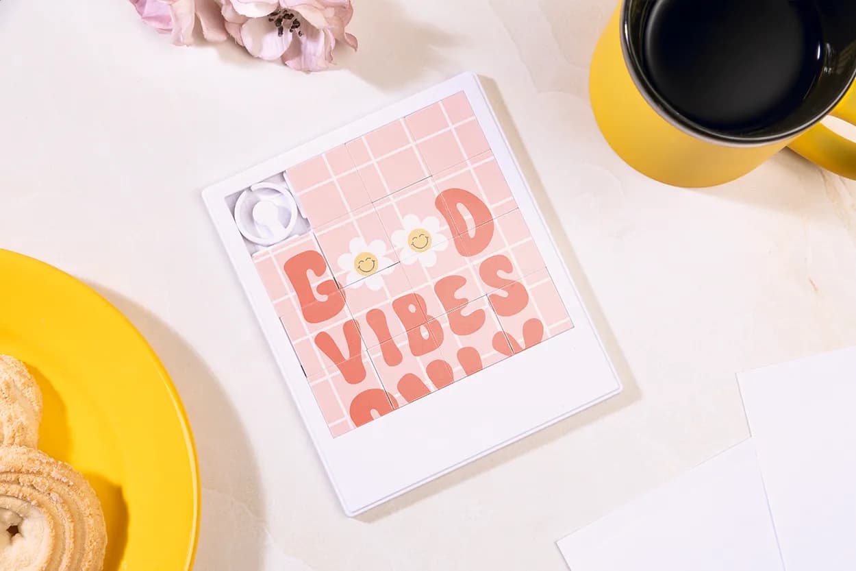 RABS Schiebepuzzle - Mazimi - weiß (-01)