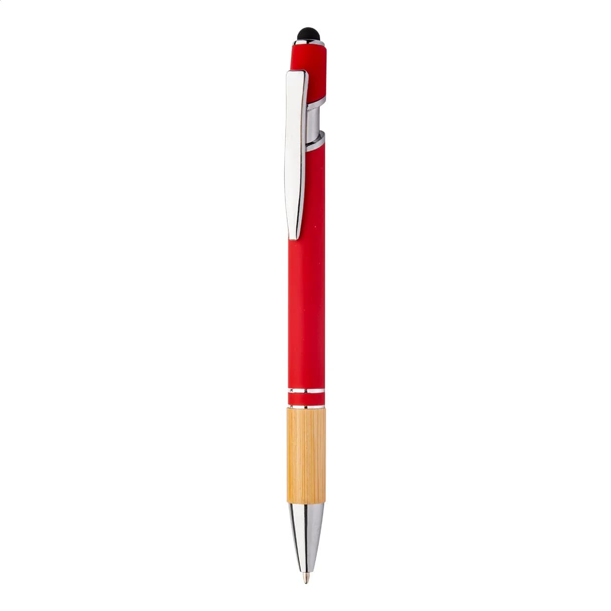 Touchpen mit Kugelschreiber - Bonnel - rot (-05)