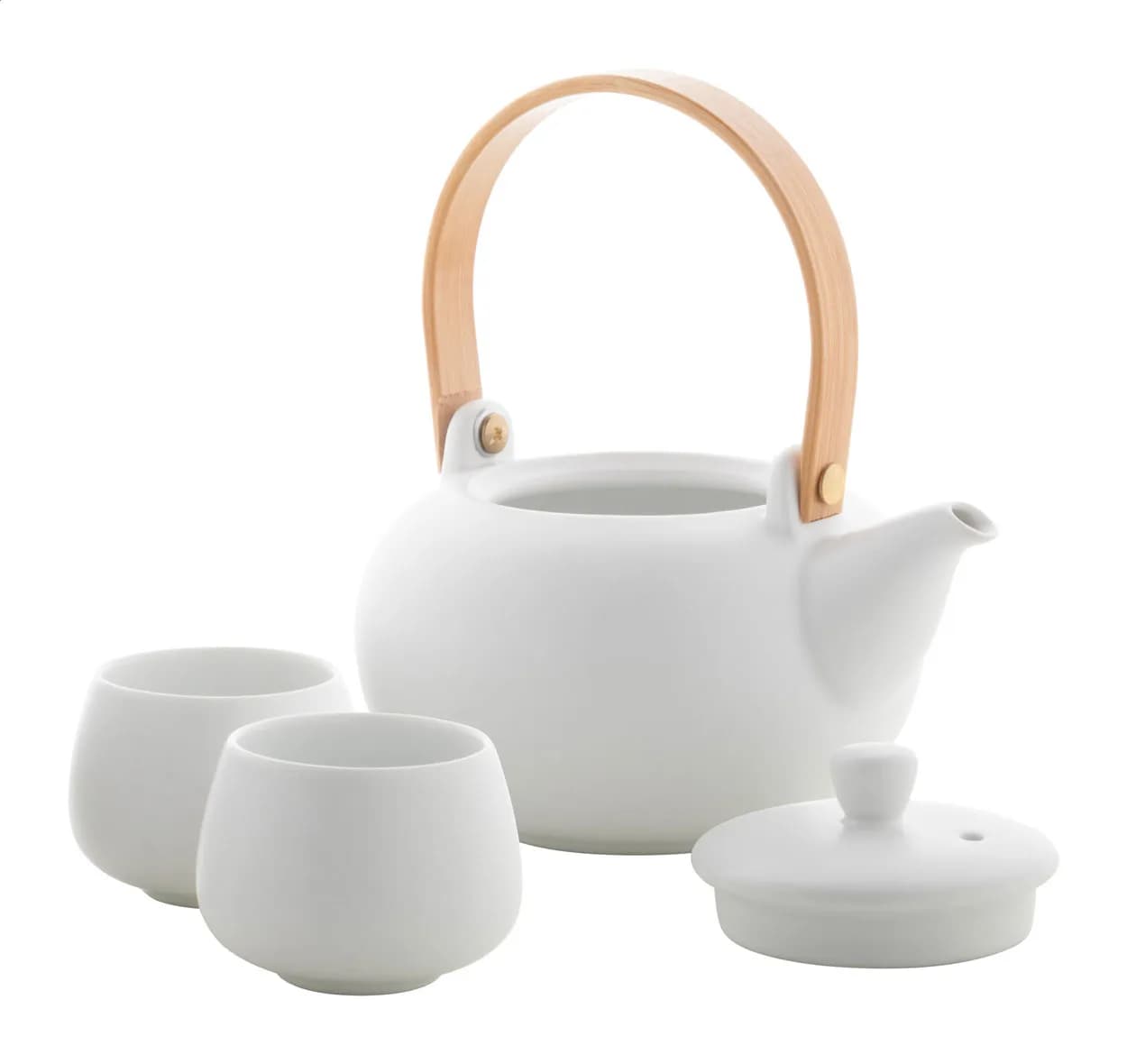 Tee-Set - Sencha - weiß