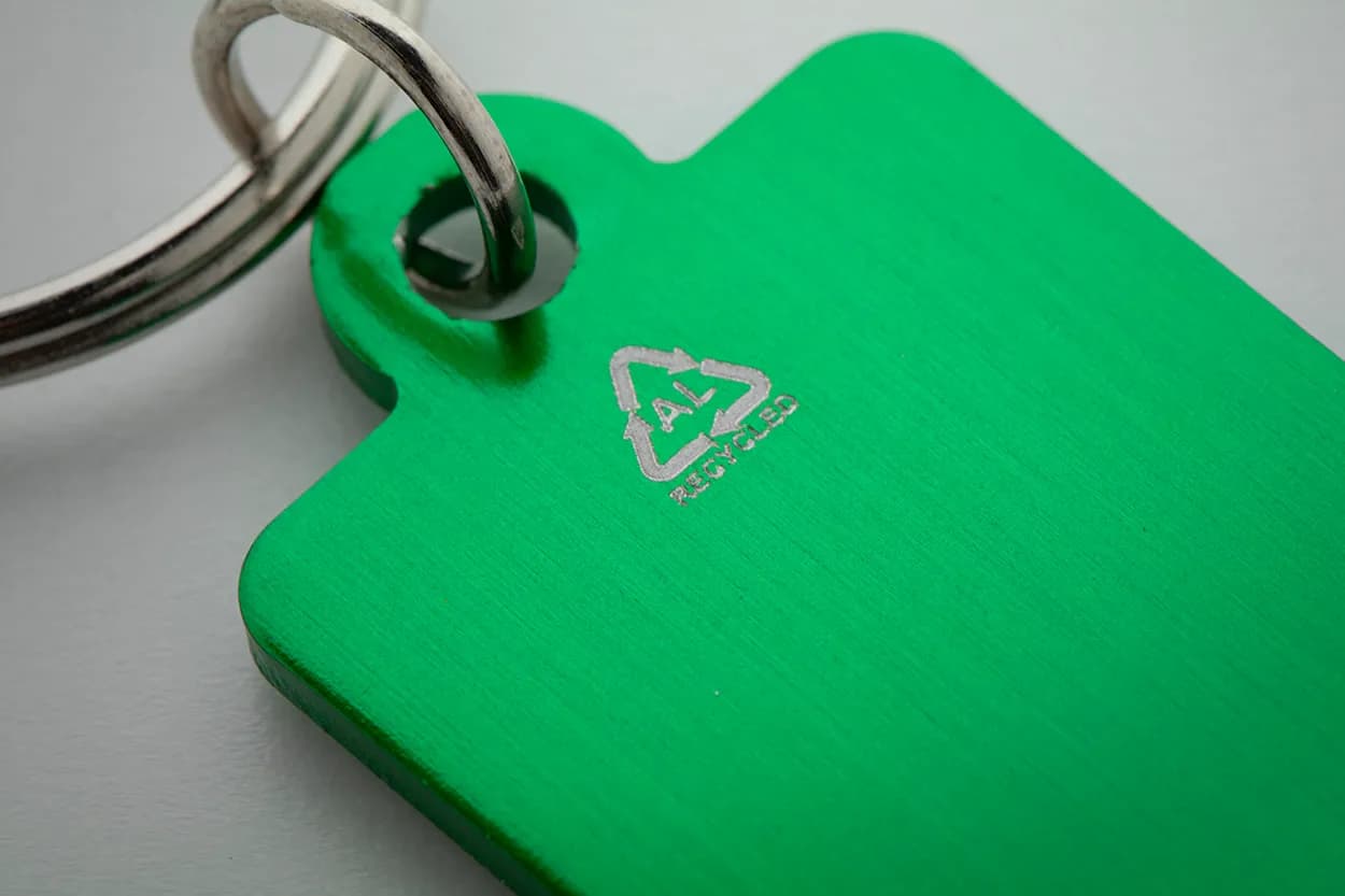 Schlüsselanhänger mit Einkaufswagenlöser - RaluCart - grün (-07)