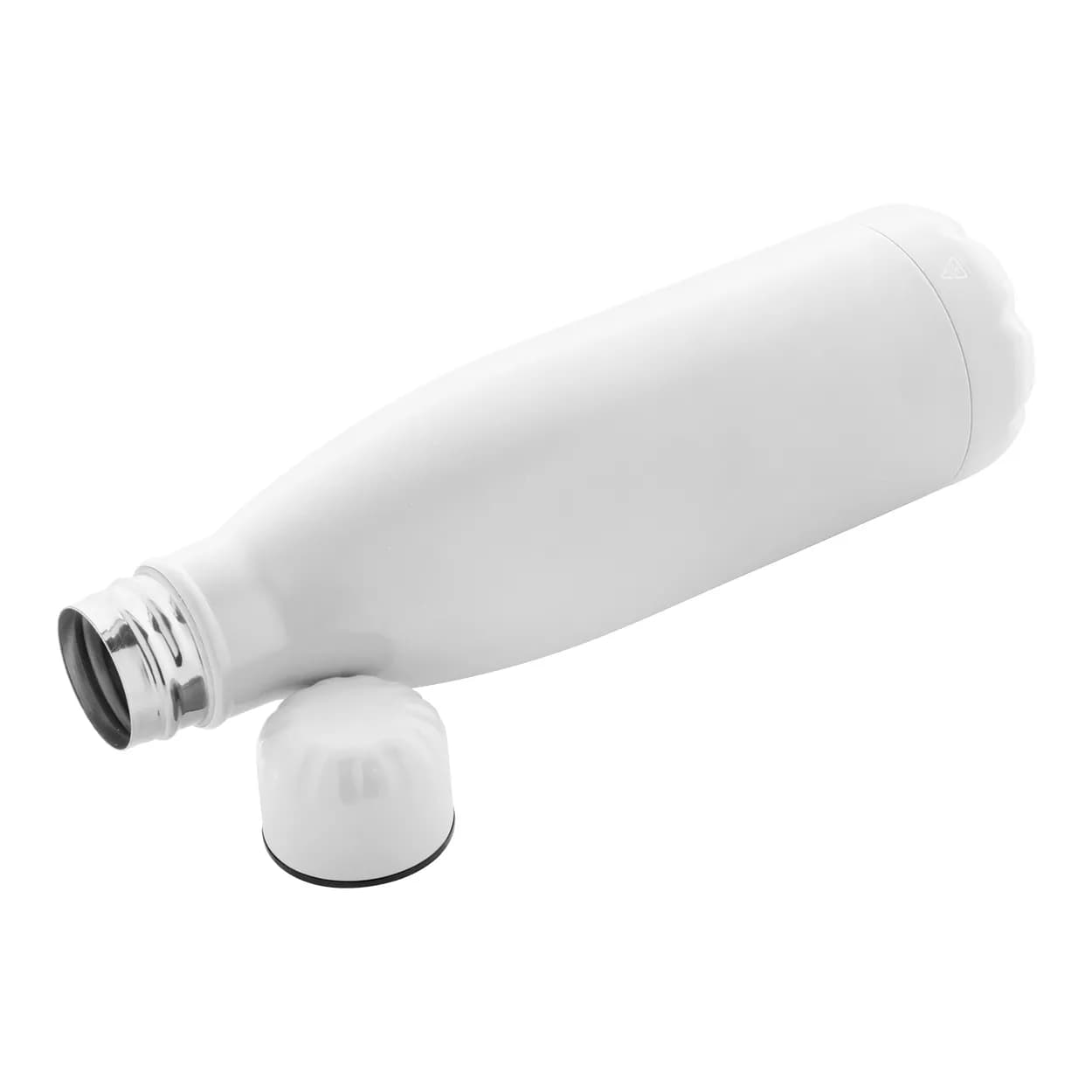 Flasche aus recyceltem Edelstahl - Refill - weiß (-01)