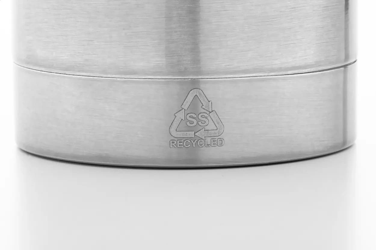 Vakuumflasche - Rebusta - silber (-21)