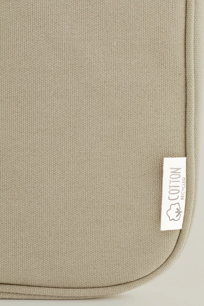 Recycelten Canvas Laptoptasche - Rebyss Comp - beige (-00)