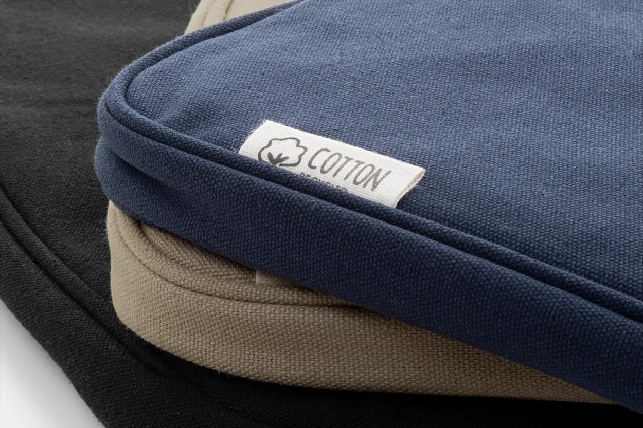 Recycelten Canvas Laptoptasche - Rebyss Comp - beige (-00)