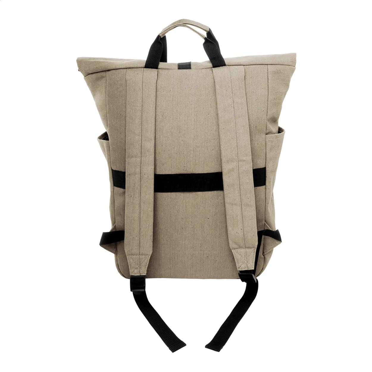 Recycelten Canvas Rucksack - Rebyss Roll - beige (-00)