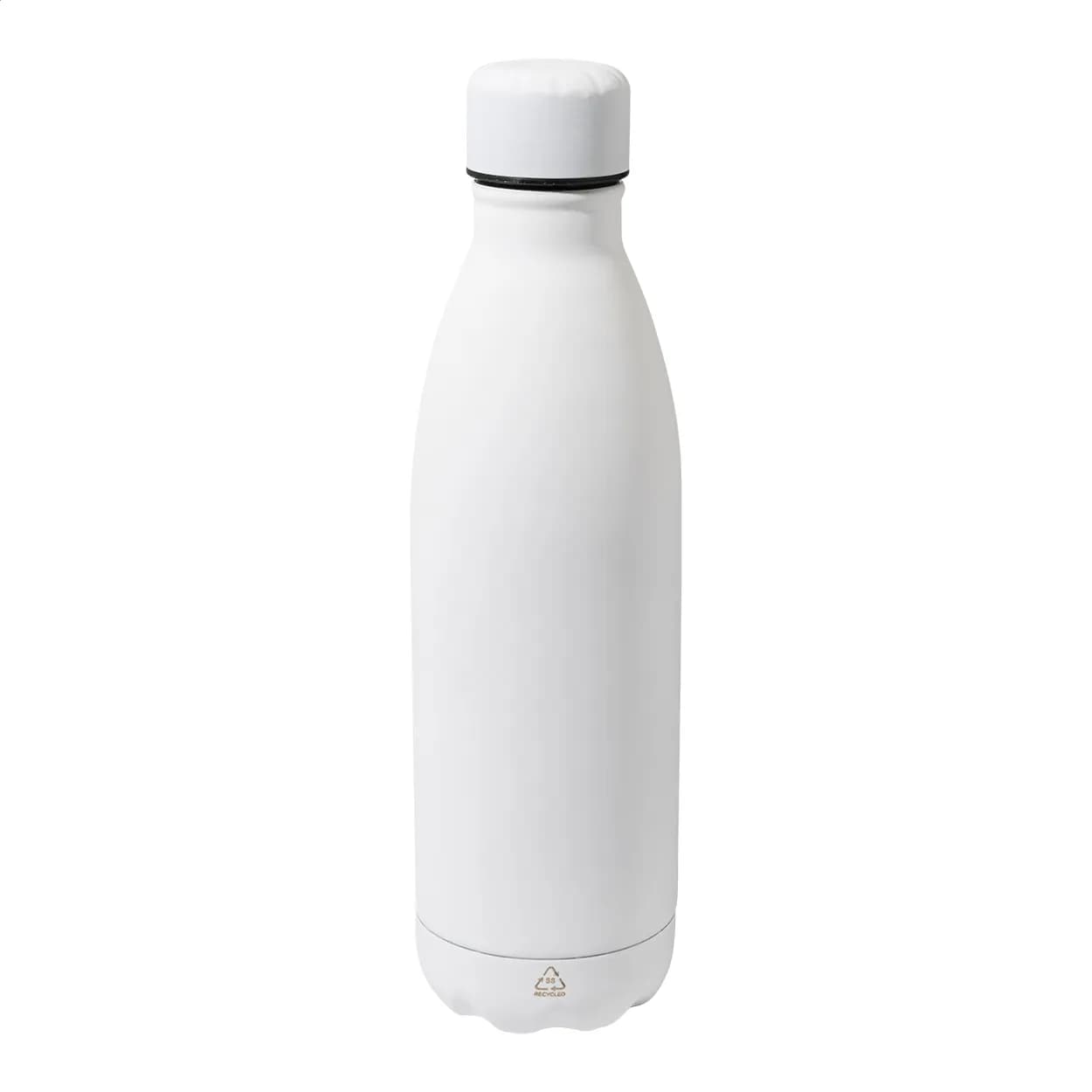 Flasche aus recyceltem Edelstahl - Refill Soft - weiß (-01)