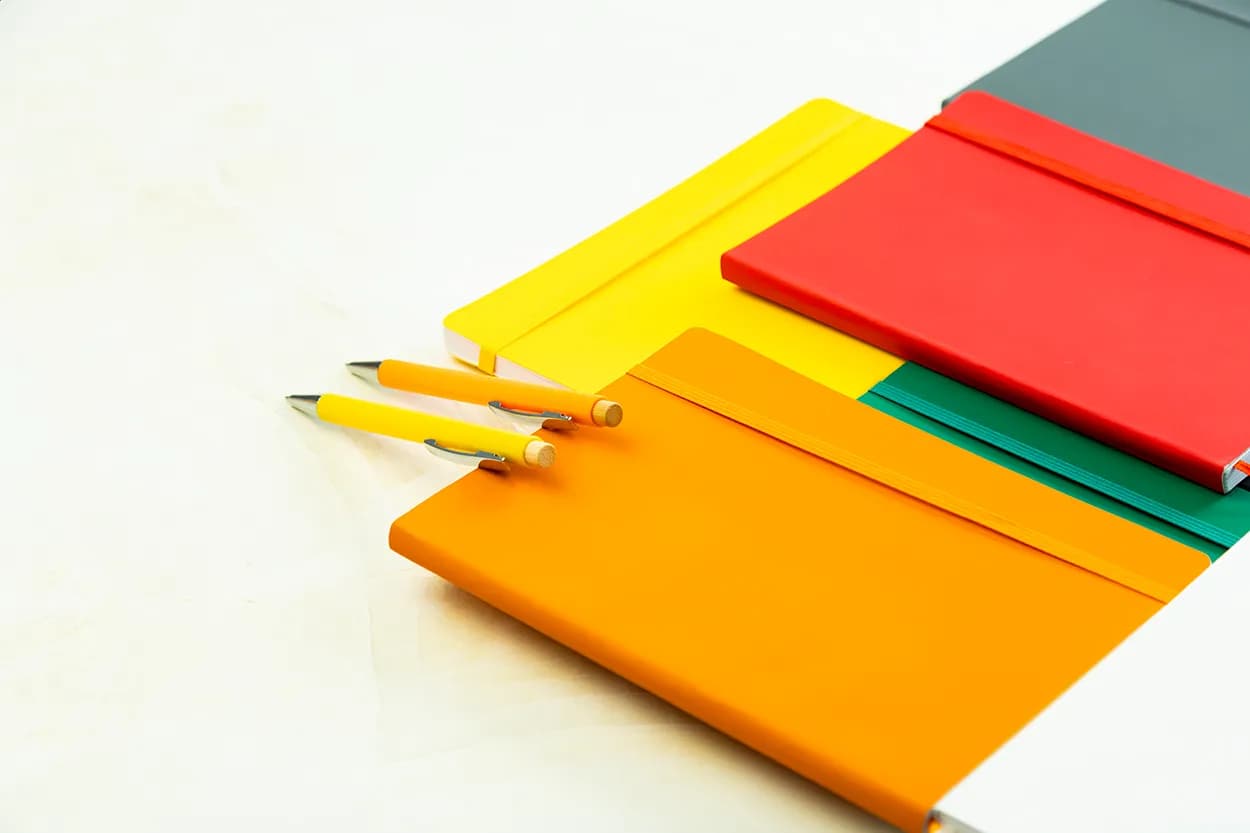 Notizbuch aus RPU - Repuk Soft A5 - gelb (-02)