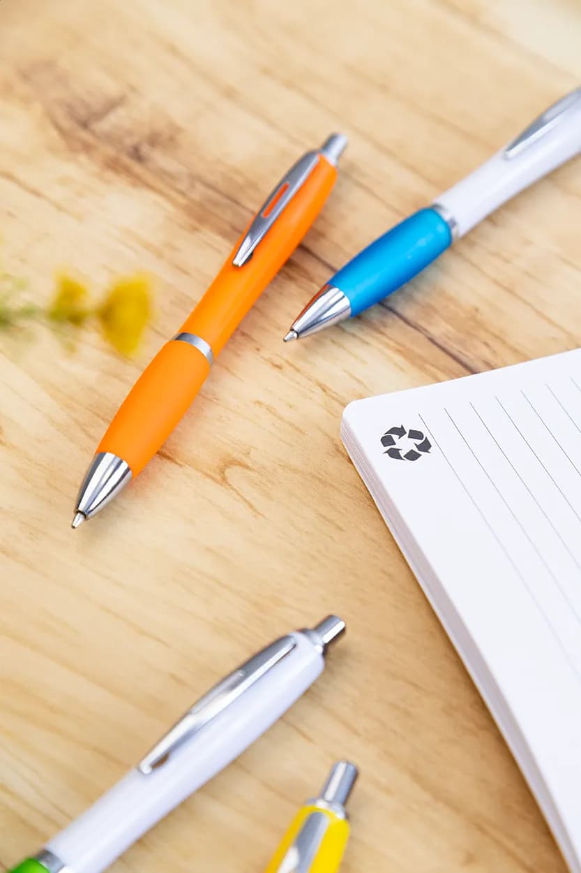 Kugelschreiber aus RABS - Recompy - orange (-03)