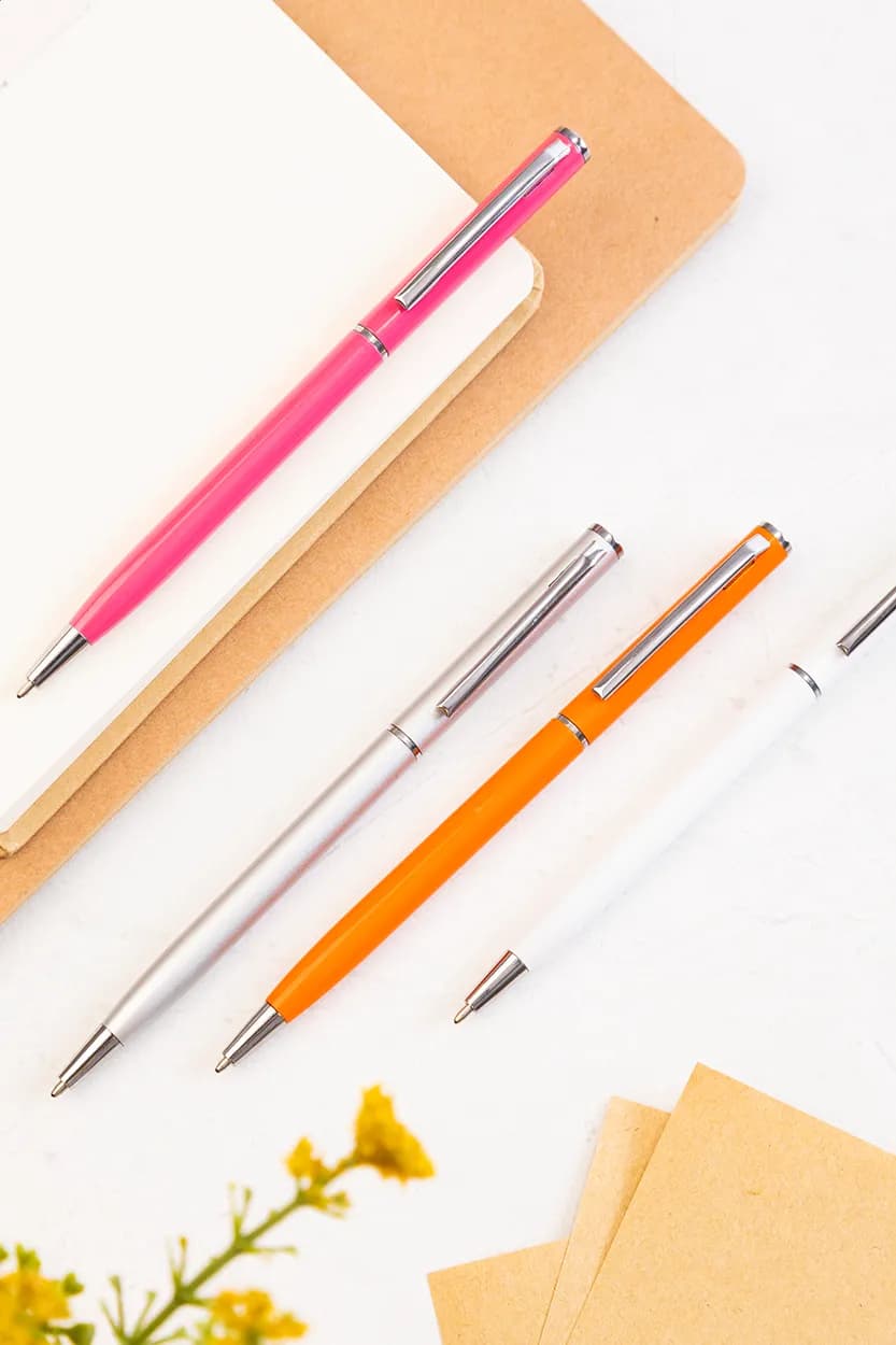 Kugelschreiber - Rehodox - silber (-21)