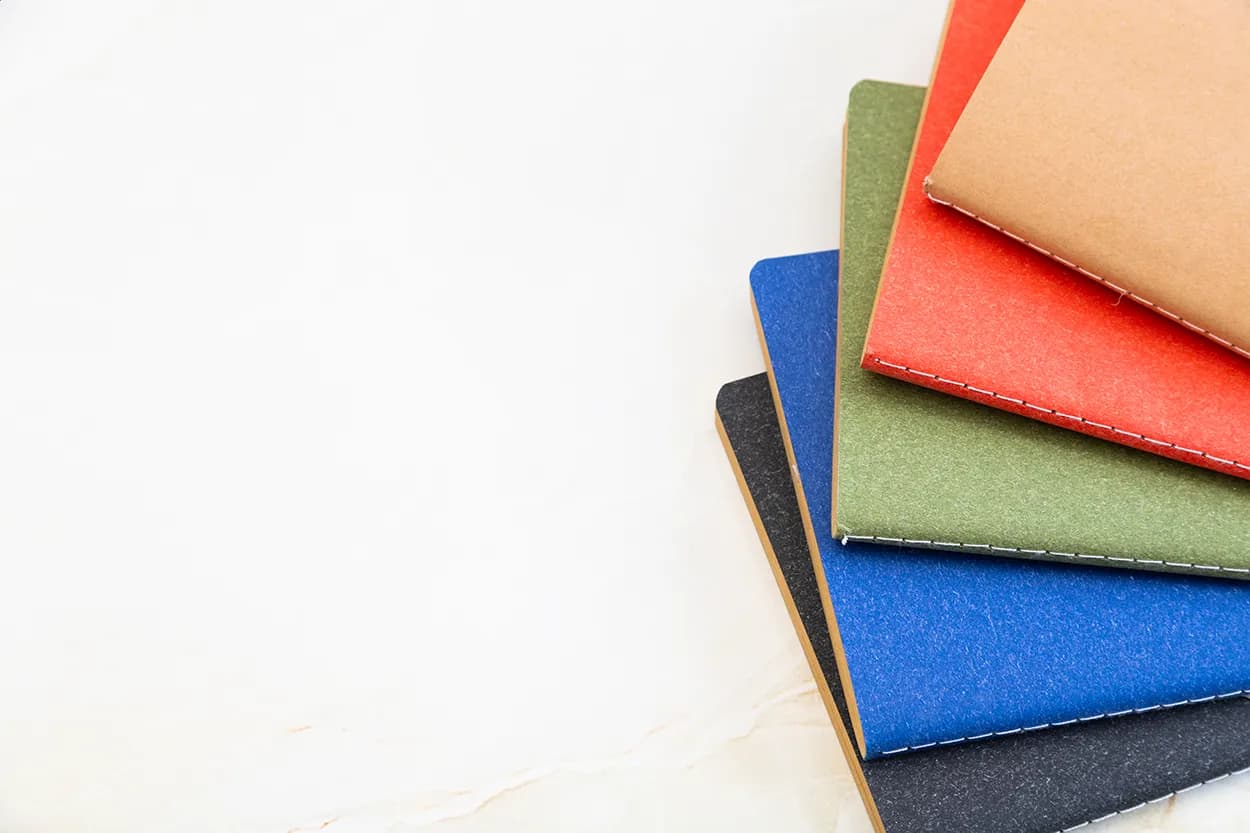 Notizbuch - Crofty A5 - rot (-05)