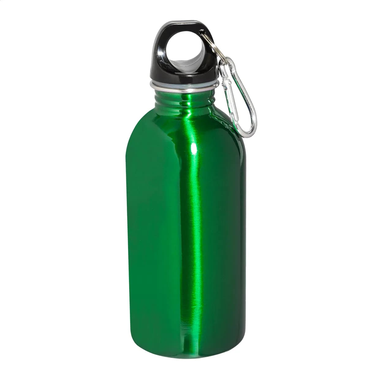 Flasche aus recyceltem Edelstahl - Ressuto - grün (-07)