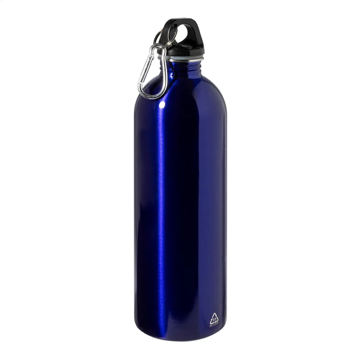 Flasche aus recyceltem Edelstahl - Ressuto XL - blau (-06)