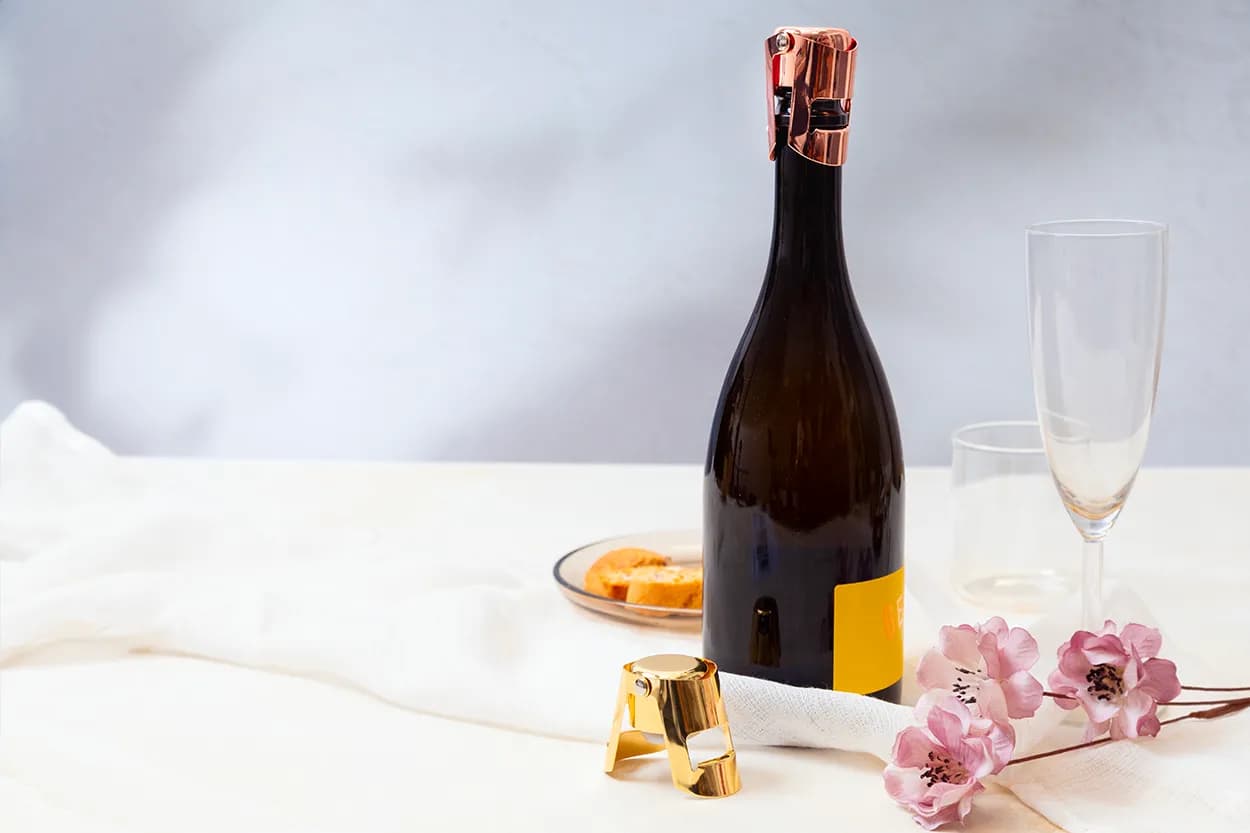 Champagnerflaschenverschluss - Apulia - rosa (-97)