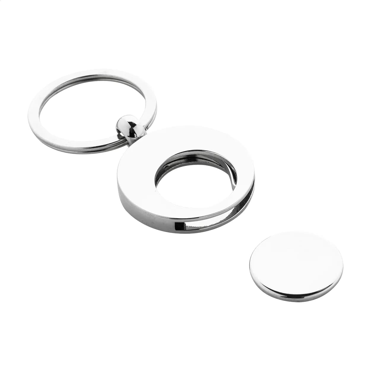 EKW-Chip/Schlüsselanhänger - Cromo - silber