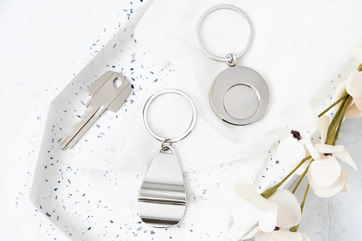 EKW-Chip/Schlüsselanhänger - Cromo - silber