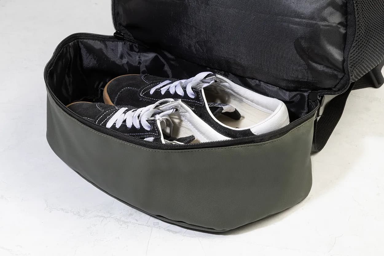 RPET drawstring bag - Duodraw - grün (-07)