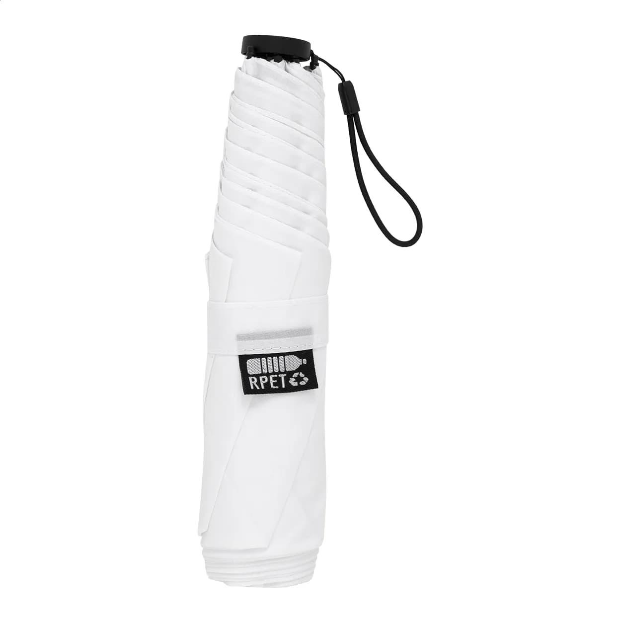 Ultraleichter RPET Taschenschirm - Follight - weiß (-01)
