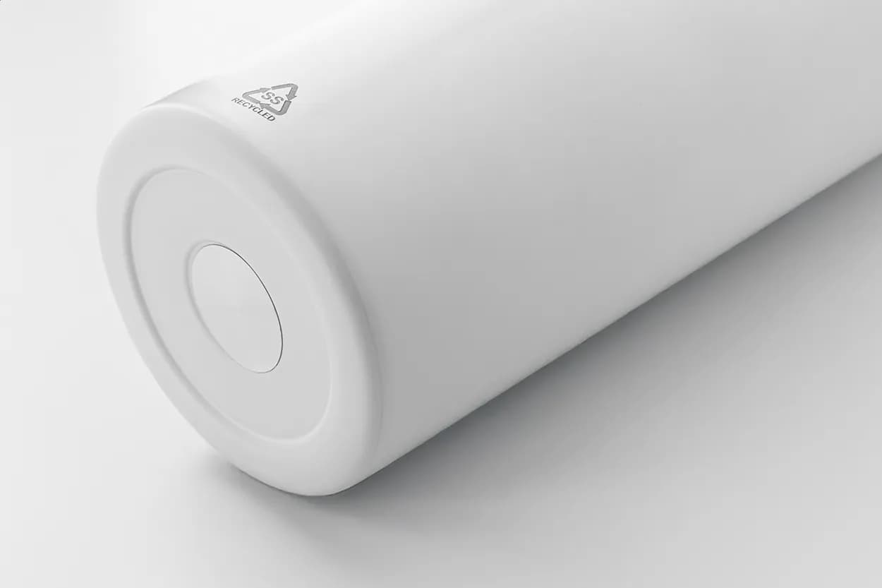 Isolierflasche RSS - Renaslu L - weiß (-01)