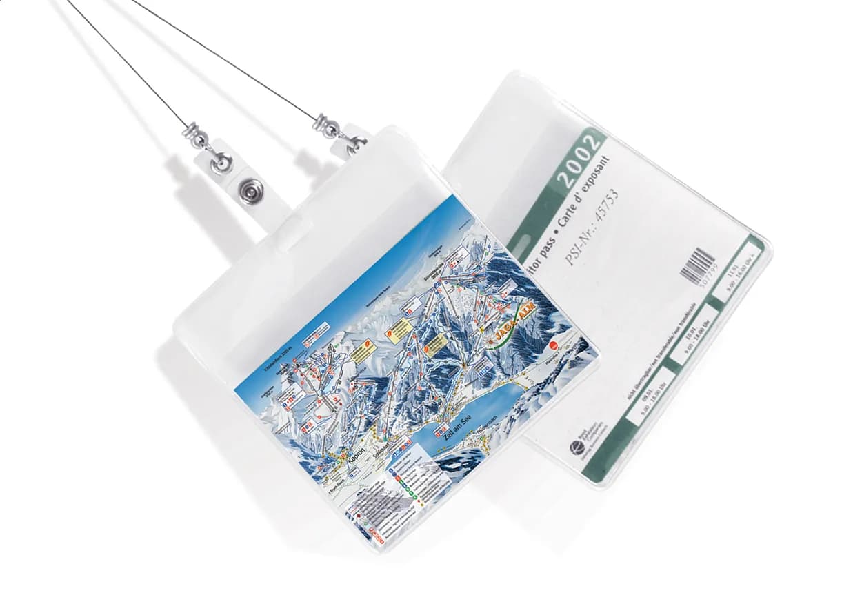 Ausweishalter - Slope - silber (-21)