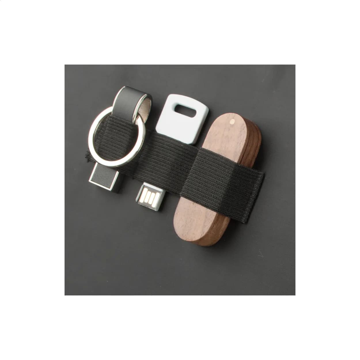 Dokumentenmappe - Duotone A4 - schwarz