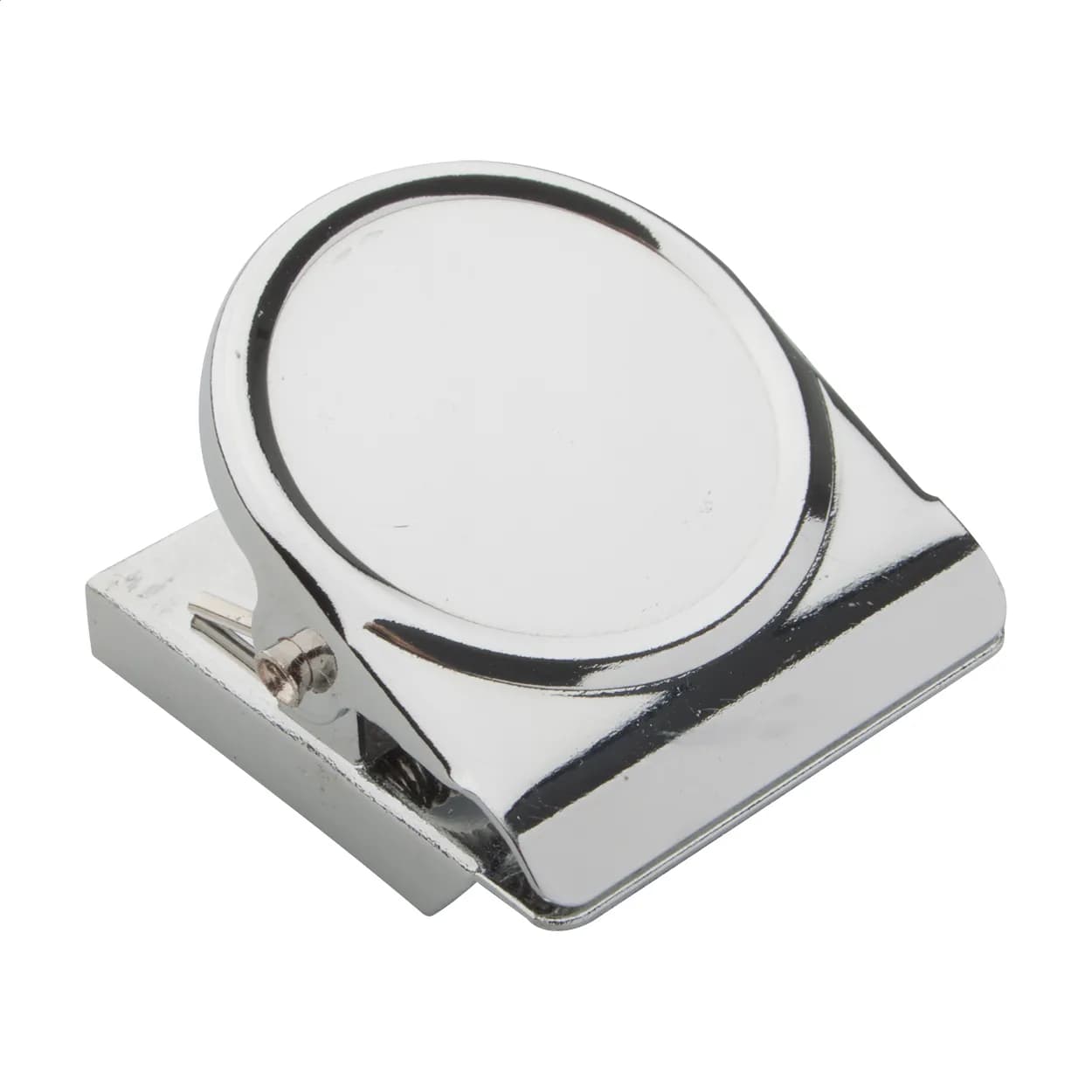 Kühlschrankmagnet und Clip - MagNote - silber (-21)