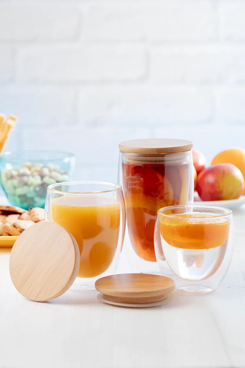 Glas-Thermobecher - Bondina S - transparent