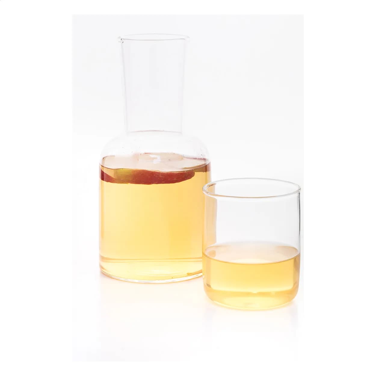 Getränkeset: Karaffe und Glas - Palmer - transparent (-01T)