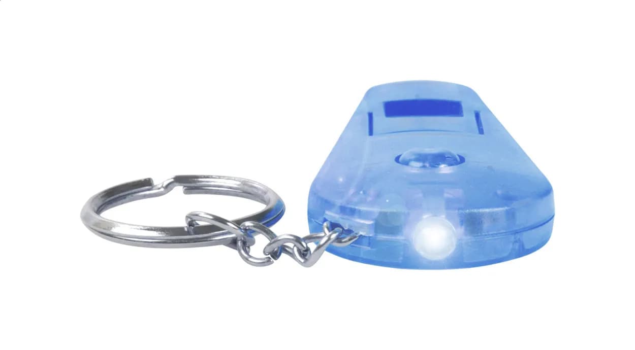 Schlüsselanhänger mit Pfeife - Coach - blau (-06)