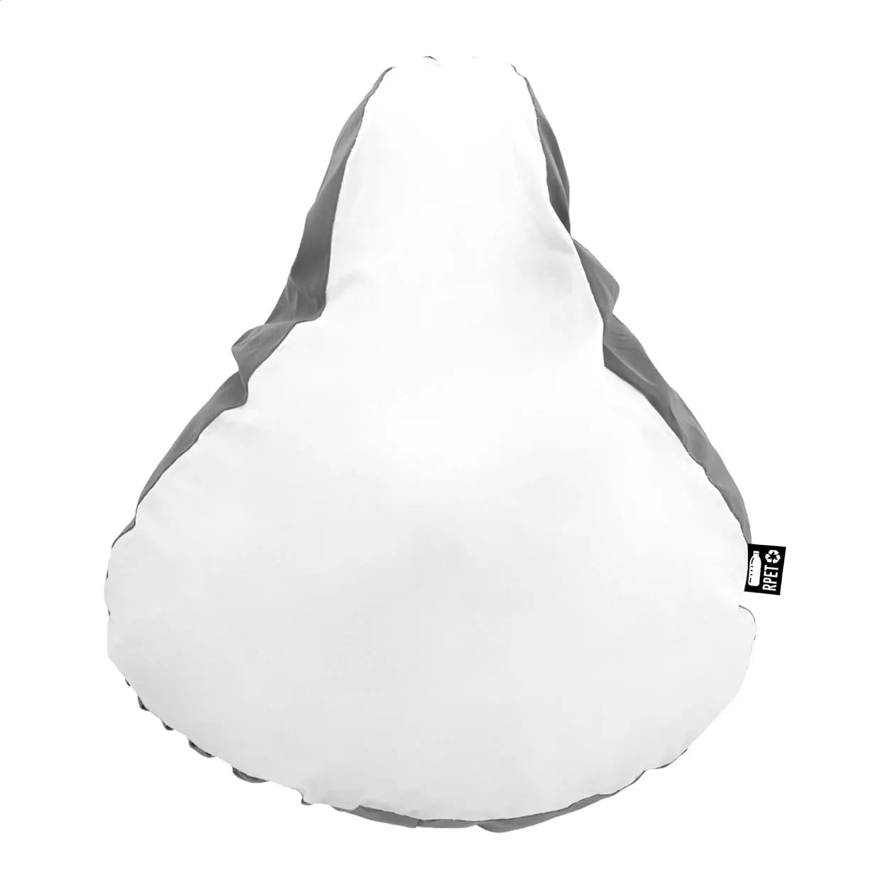 Reflektierender RPET Sattelüberzieher - Lumiride - weiß (-01)